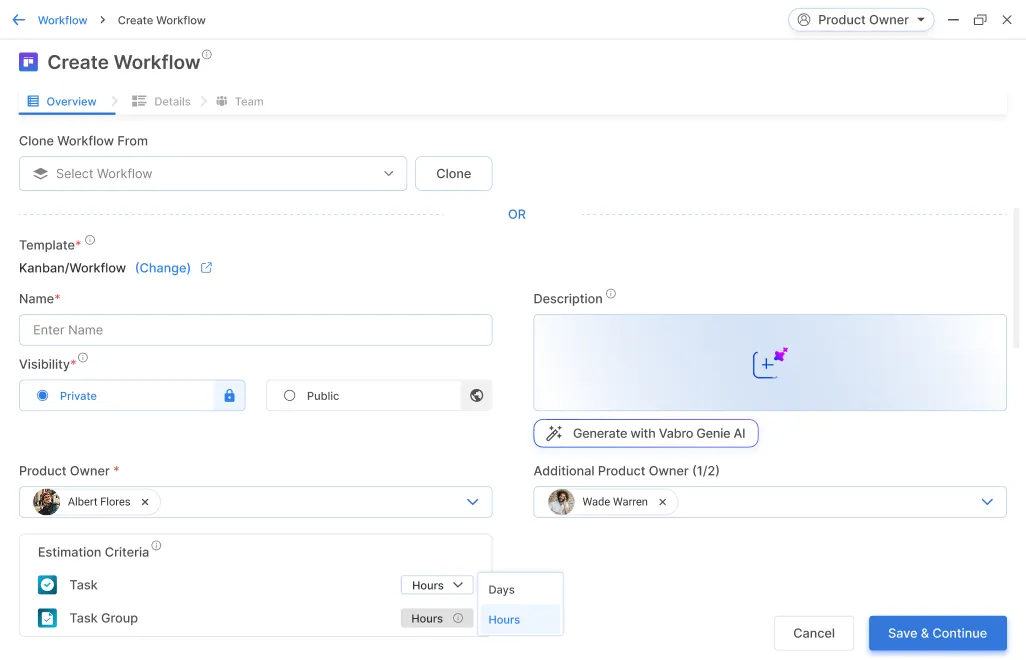 Workflow Customization