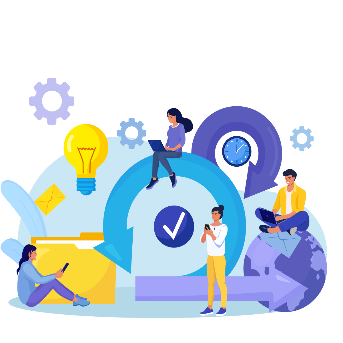 Scrum implementation in Vabro vs Competitors