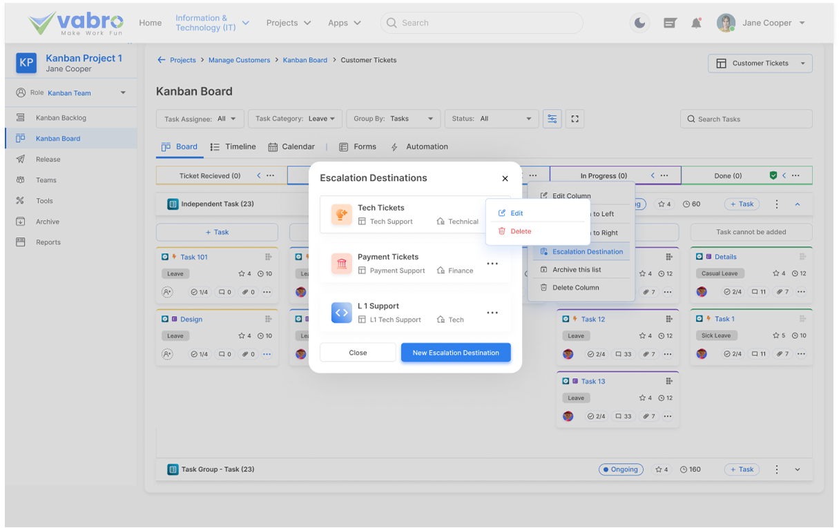 Multi Level Escalation