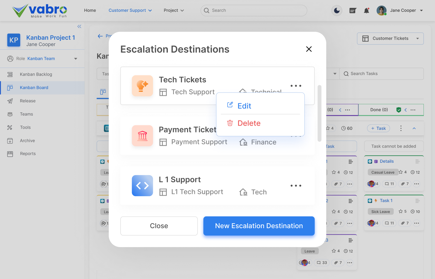 Multi-Level Escalations