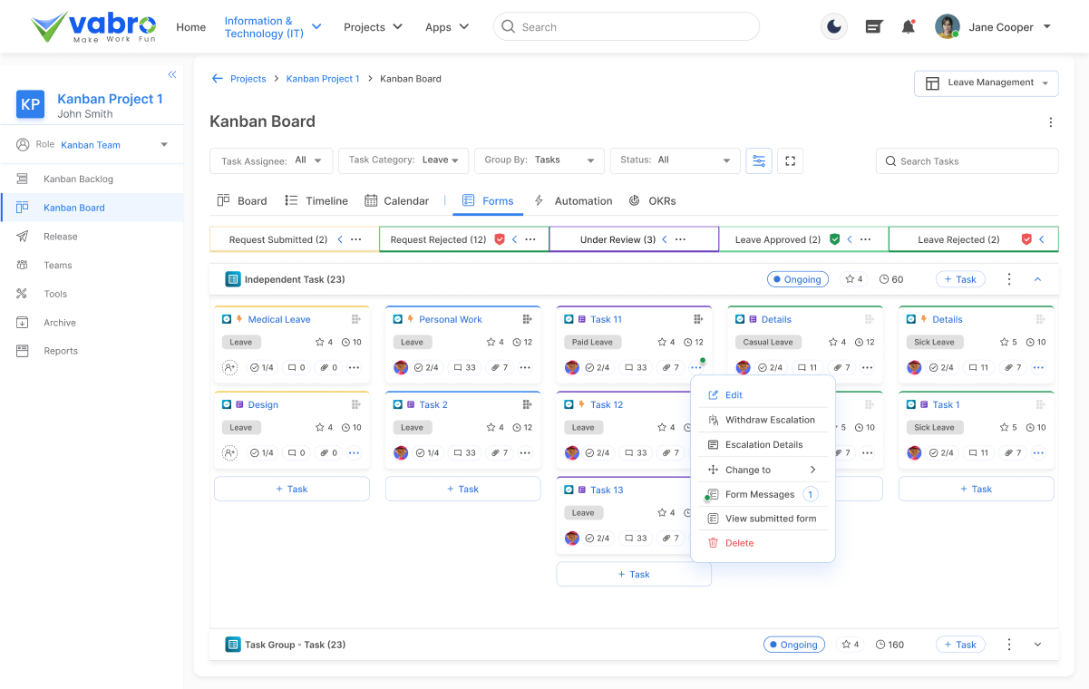 Integrated Workflows